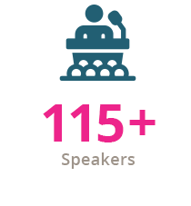 115+ Speakers
