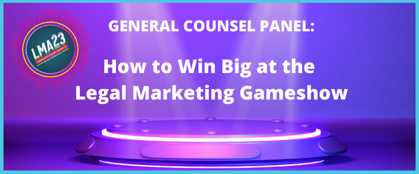 General Counsel Panel - Gameshow Edition